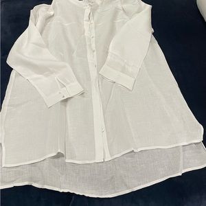 Eileen Fisher linen shirt
